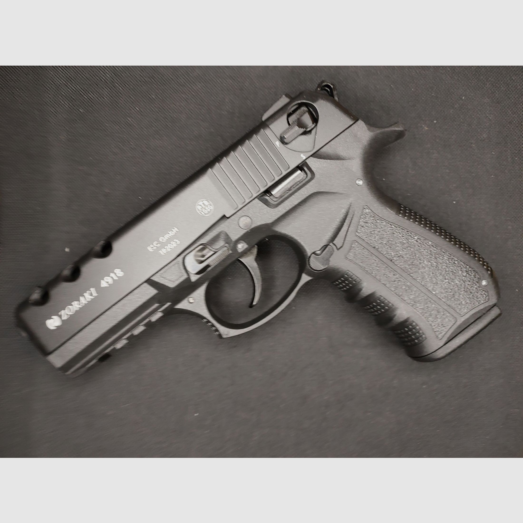Zoraki 4918 pistola de fogueo Cal. 9mm P.A.K. (PTB 1050)