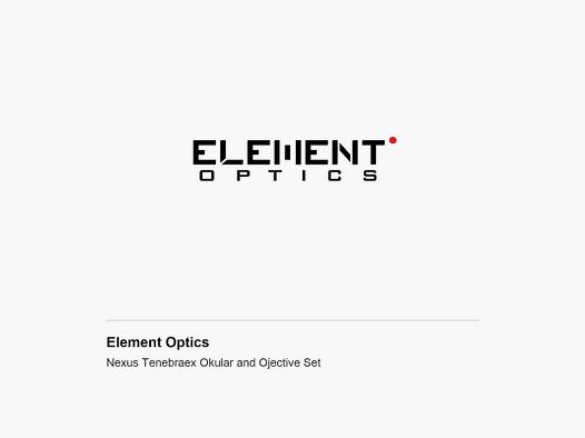 Element Optics Tenebraex Okular- und Objektiv-Set