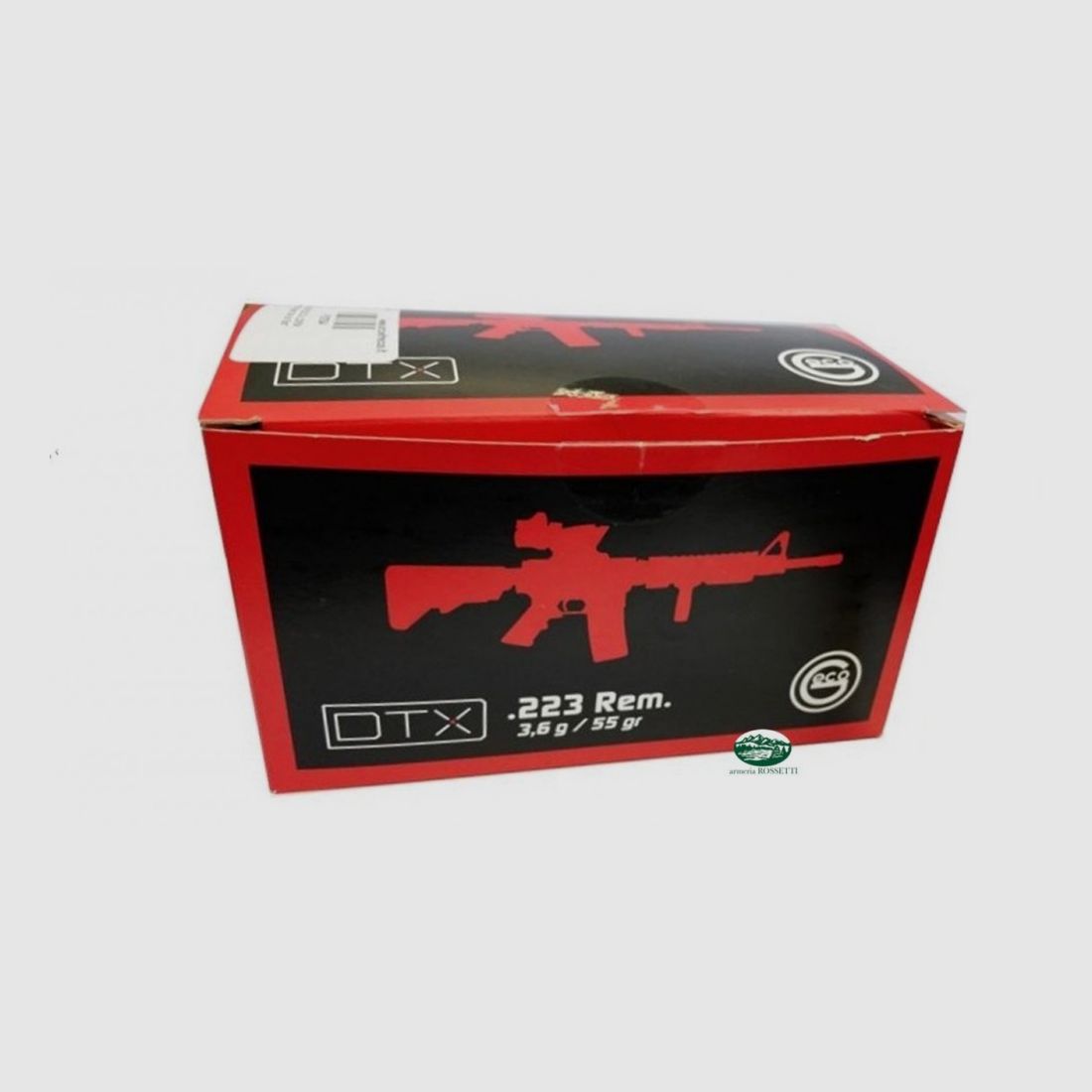 GECO Munition Kal.223 Rem DTX FMJ 55gr Packung 150 Stk.