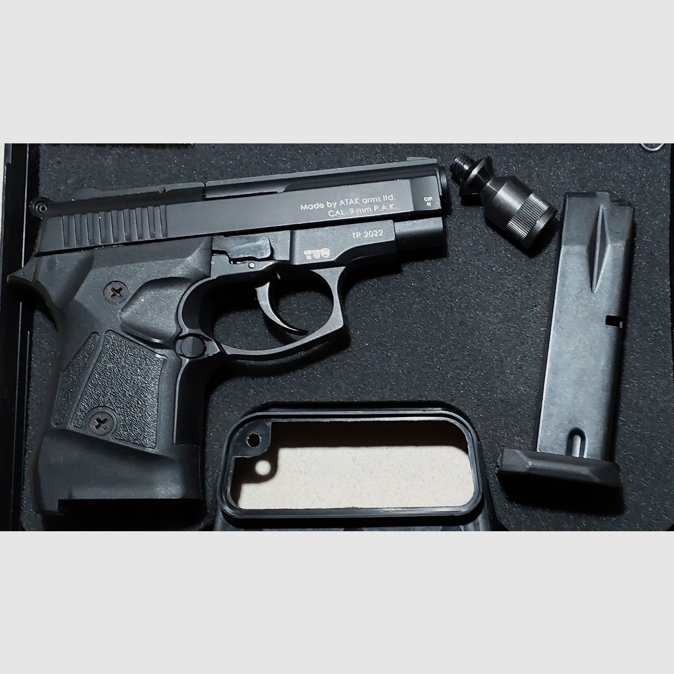 Zoraki 914 brüniert 9mm P.A.K. 