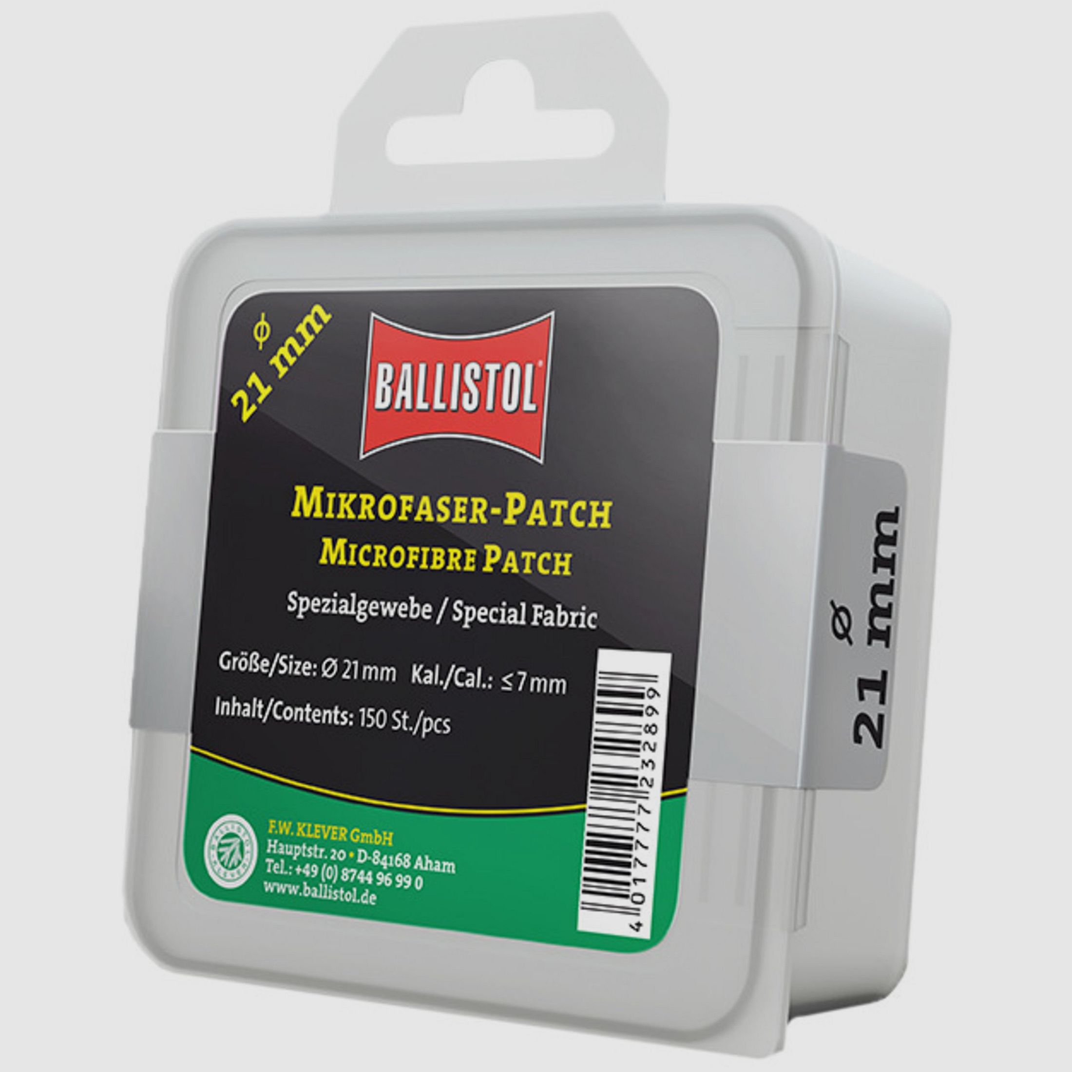 Ballistol microfiber patches