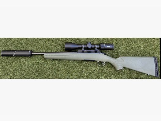 Ruger RUGERAMERICAN-PREDATOR + Schalldämpfer	 .308Win