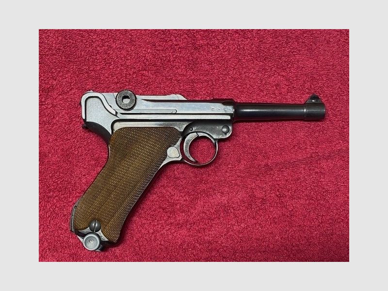 Liquidation de ma collection : Mauser P08 (S/42) – année 1937 - matching numbers