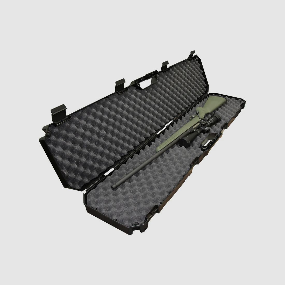 MTM Case-Gard Scoped Rifle Case 51 Custodia per fucili con ottica - 129,5 cm - Nero