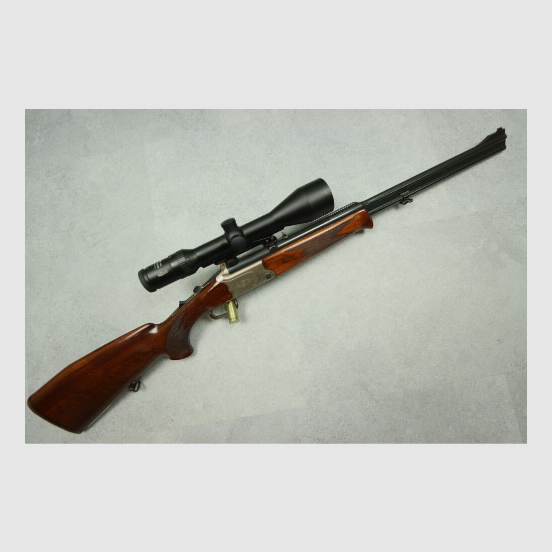 Merkel hand-spanner including Meopta ZF B4 double rifle mountain rifle