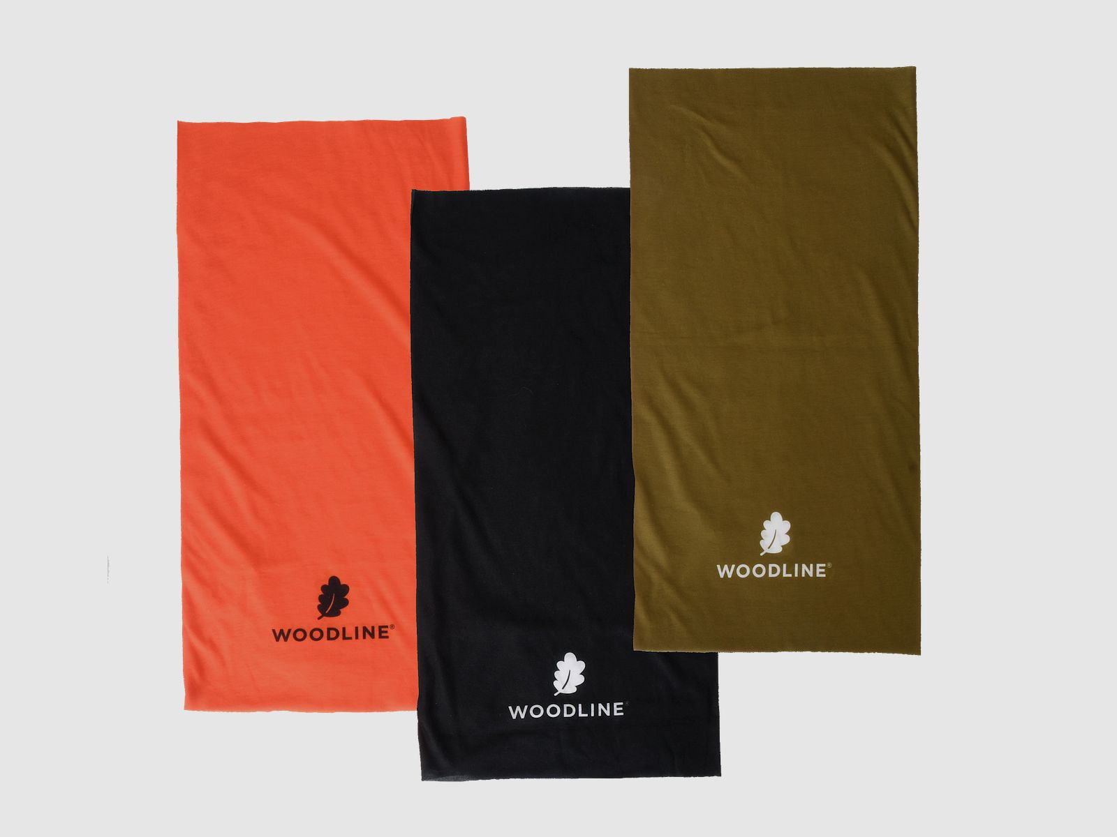 Woodline Multischals Solid 3er-Pack