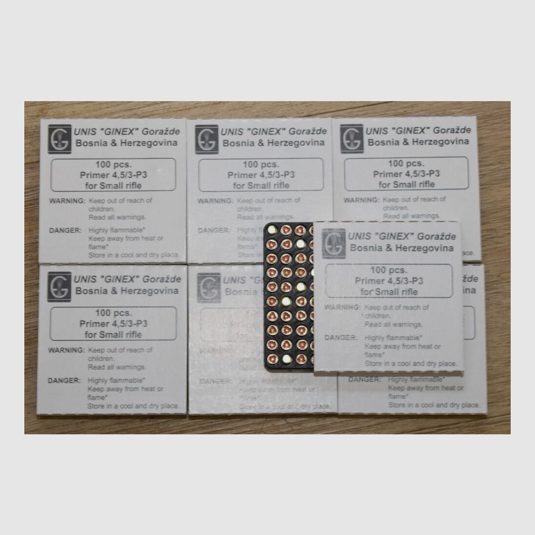 Ginex Small Rifle Caps