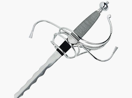 Rapier Flammenklinge 17. Jahrhundert