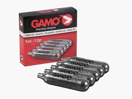 Packung mit 5 CO2-Kapseln, 12 g