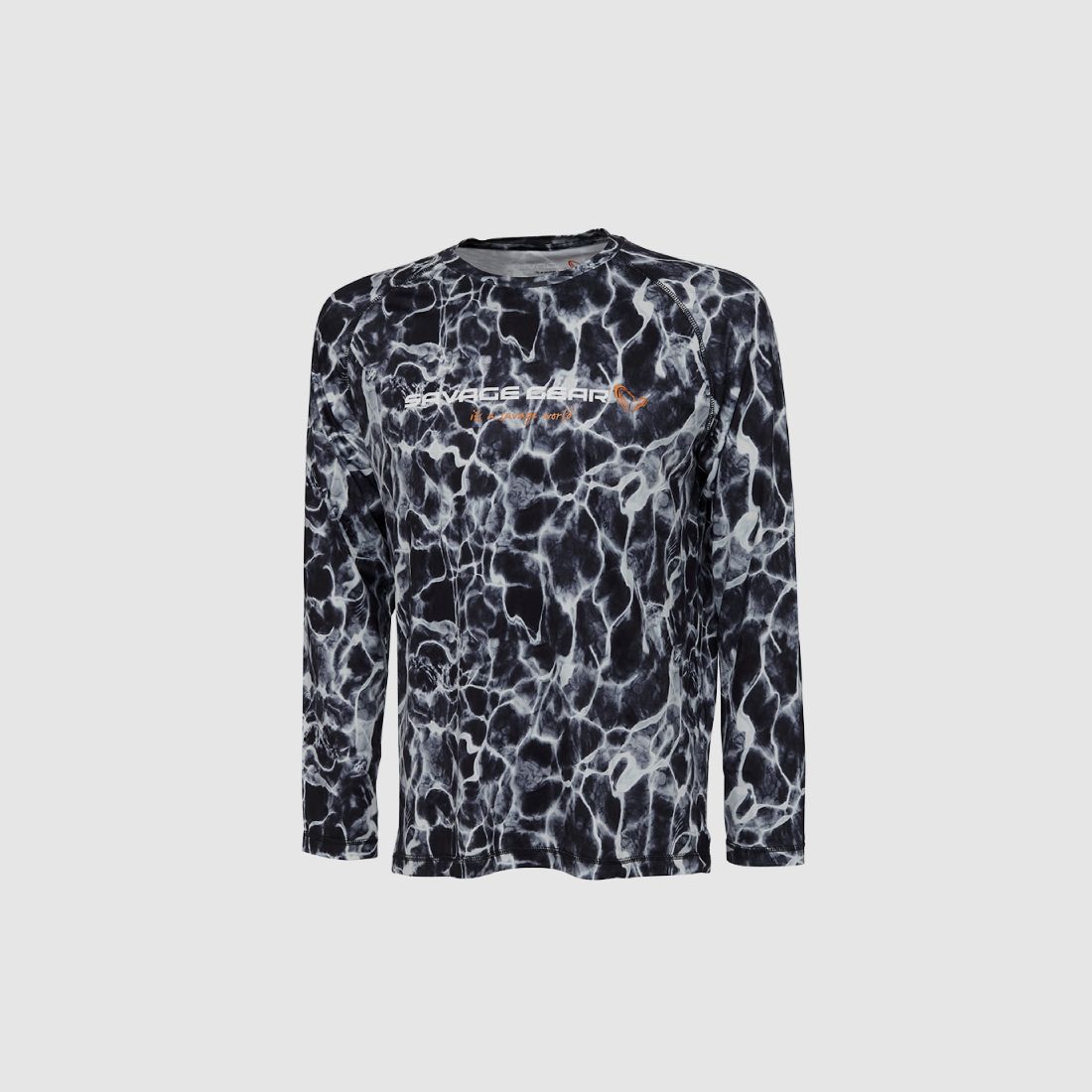 Night Uv Long Sleeve T-Shirt L Black Waterprint