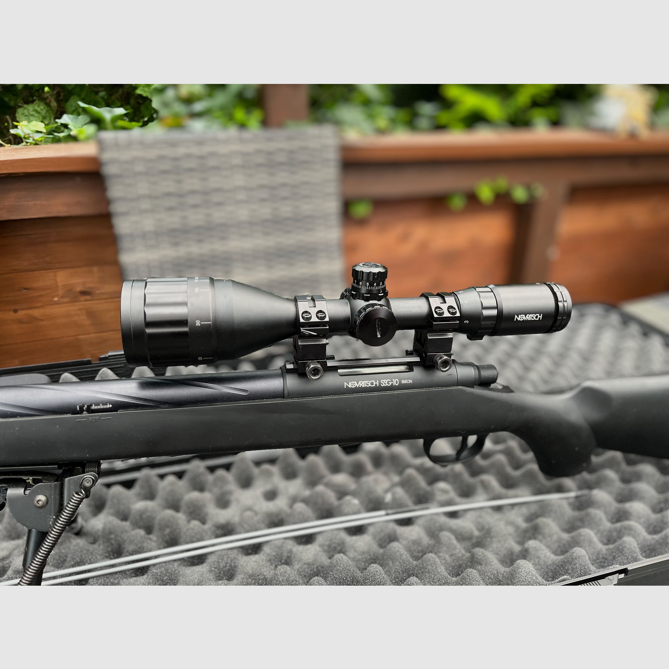 Novritsch SSG10 A1 – Top Zustand – inkl. Scope, Bipod, Bio-BBs & Reinigungsset, Airsoft, Snipergewehr