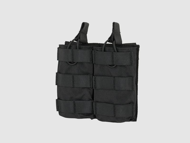 Modular Open Top Double MAG Pouch For 5.56 - Black [8FIELDS]