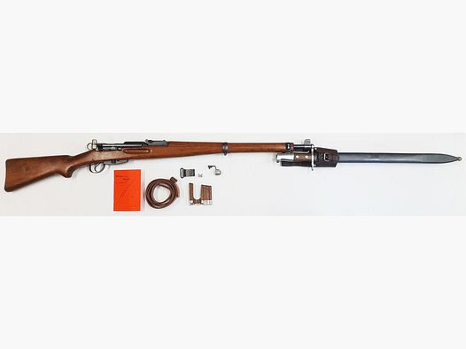 Waffenfabrik Bern K31 Kaliber 7,5x55swiss komplett nummerngleich + Hämmerli