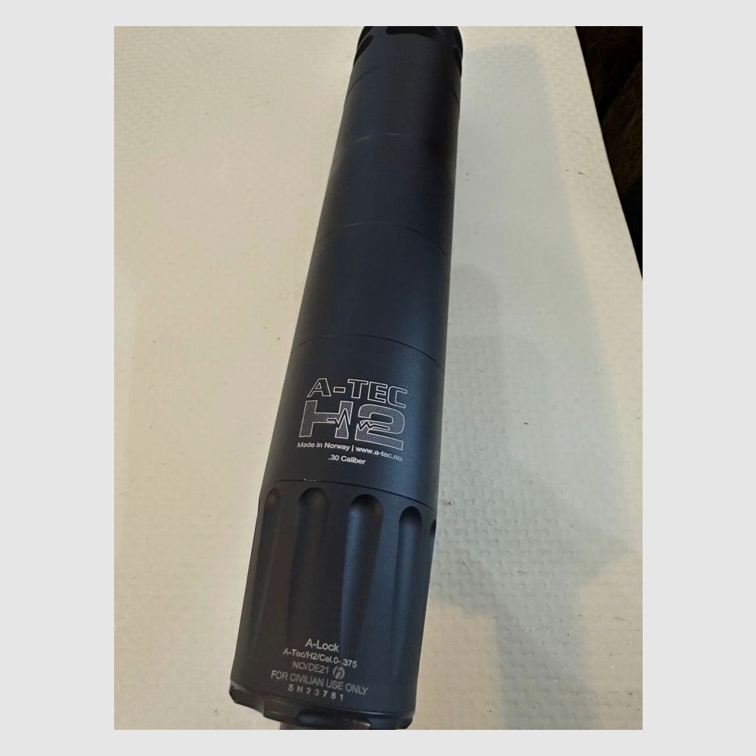 MAUSER M12 carabina a ripetizione calibro .308Win con ottica di mira + silenziatore + calcio a buco + guida Picatinny