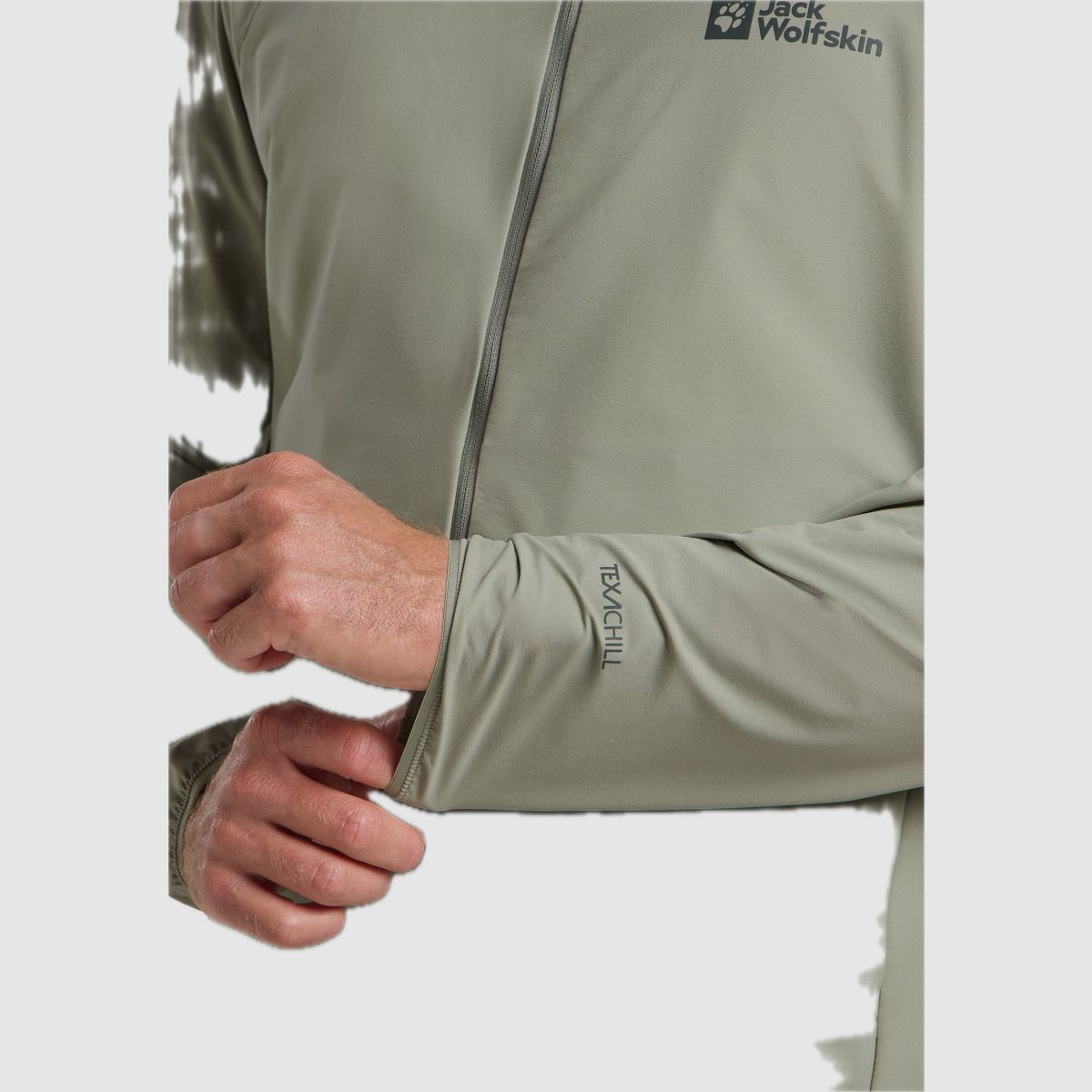 JACK WOLFSKIN Prelight Stride Jkt M Mint Leaf