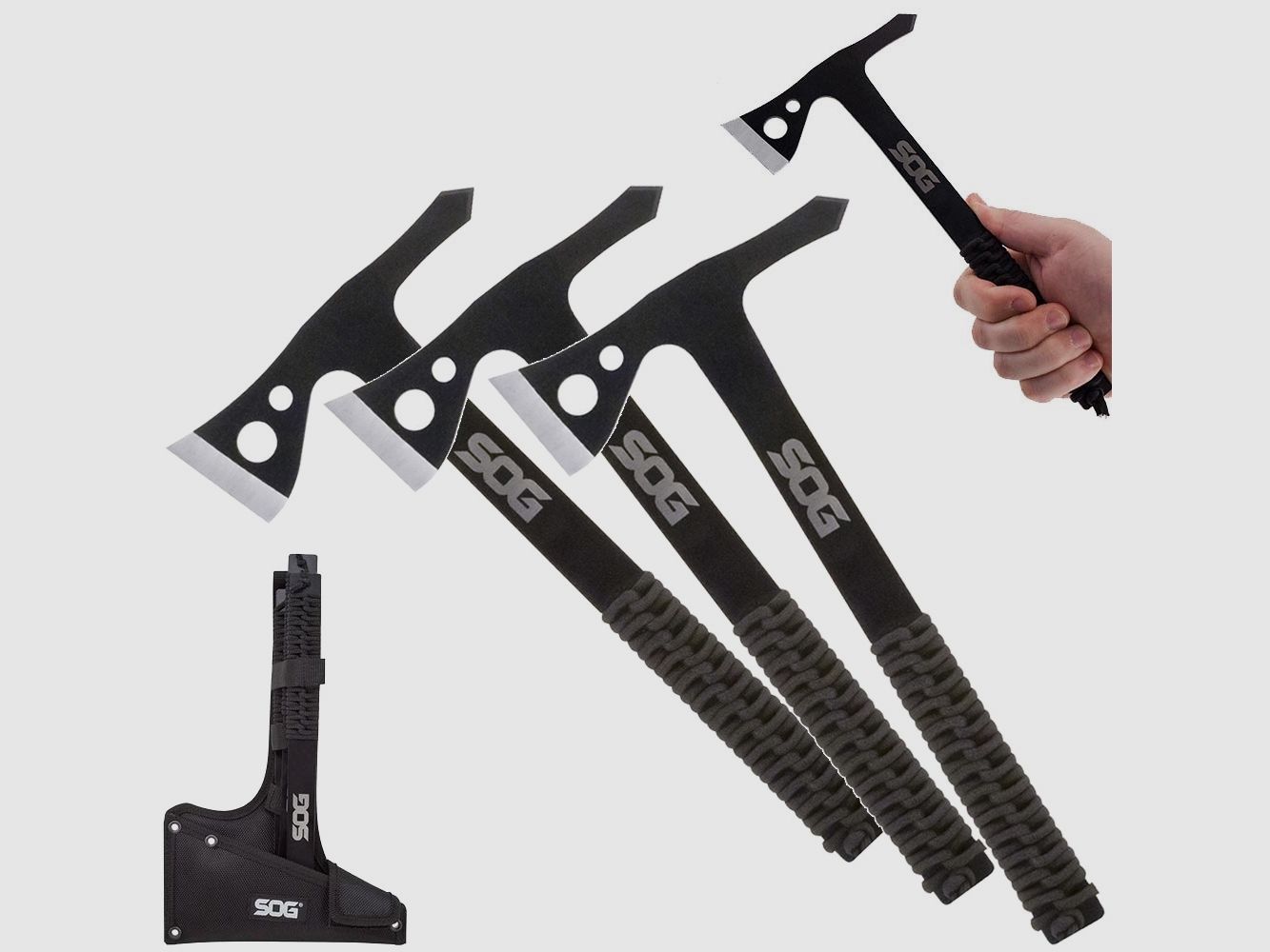 3x Wurfaxt Throwing Hawks 3 Pack Tomahawk