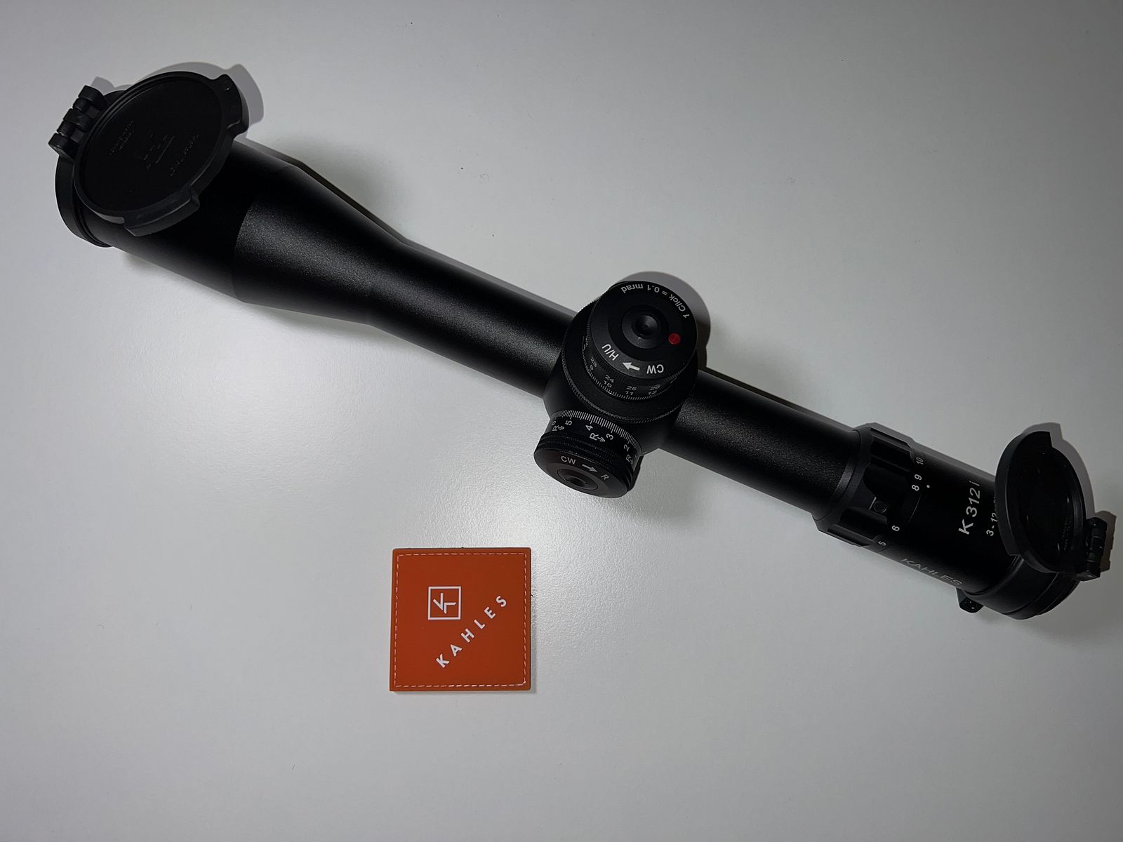Kahles K312i 3-12x50 Zielfernrohr Incl. Flip Up Cover