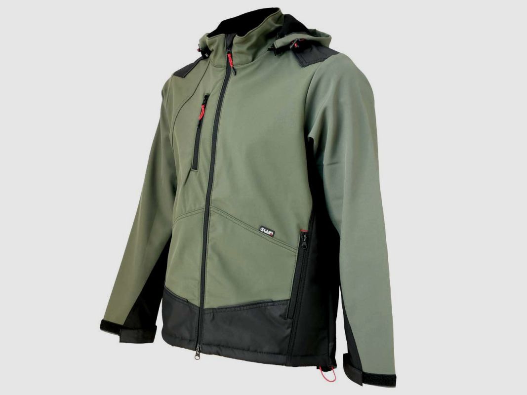 Softshell-Jacke River khaki/schwarz M-3XL - Jagd & Outdoor, Bild 6 von 20
