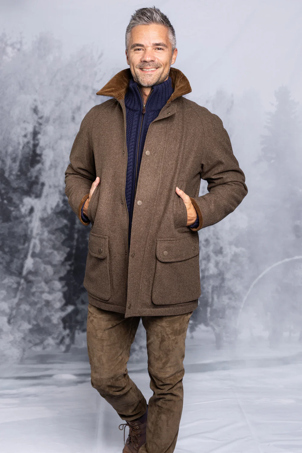 Veste Loden Habsburg Hintersee en Brun, image 1 sur 4