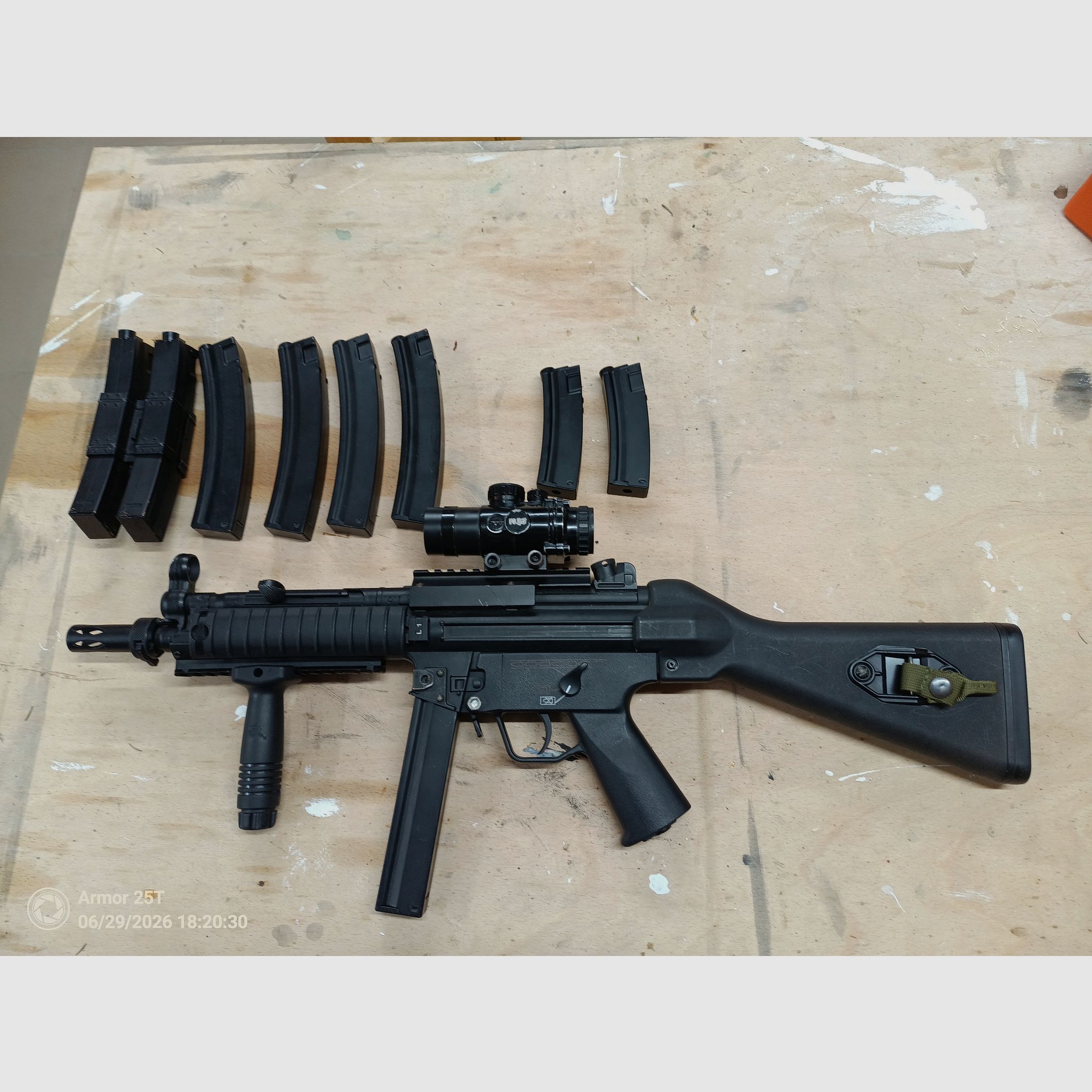 Airsoft MP5 cyma Metall (Tuning)