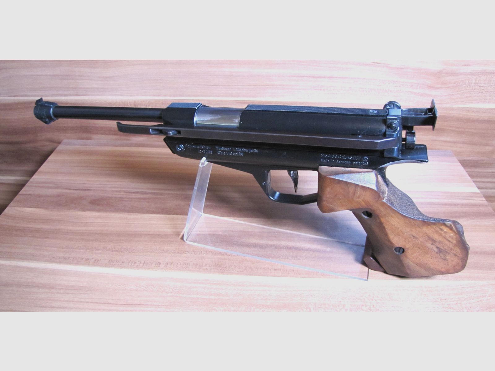  Match Luftpistole von Feinwerkbau, Modell 65 an Bastler und Kenner !