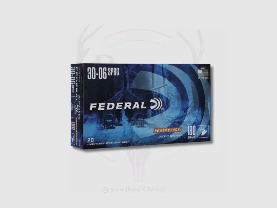 20 nabojów POWER SHOK kal.270W 150Grs FEDERAL, zdjęcie 1 z 3