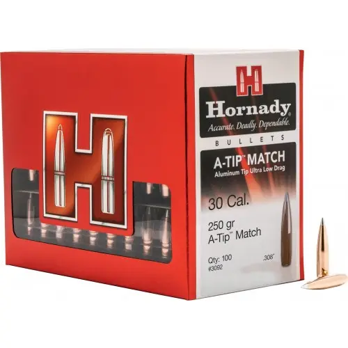 Hornady Ogive A-TIP MATCH CAL 30 250 grani