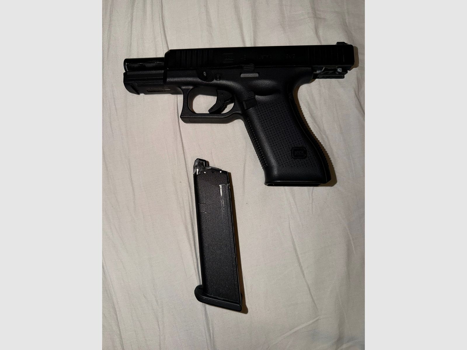 GLOCK 45 Gen 5, Airsoft-Waffe, offiziell lizenziertes Produkt von Glock