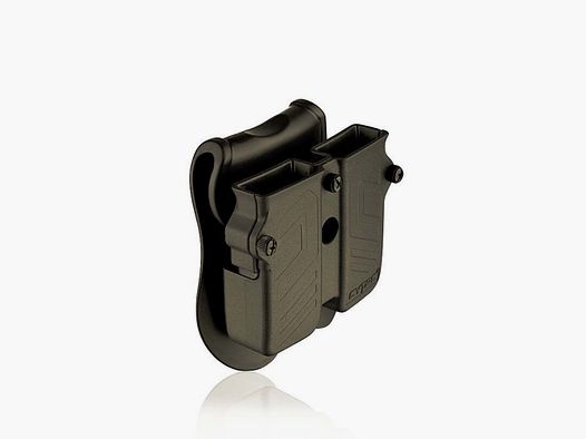 CYTAC Double Mag Pouch Paddle OD Universeel 9mm, .40, .45