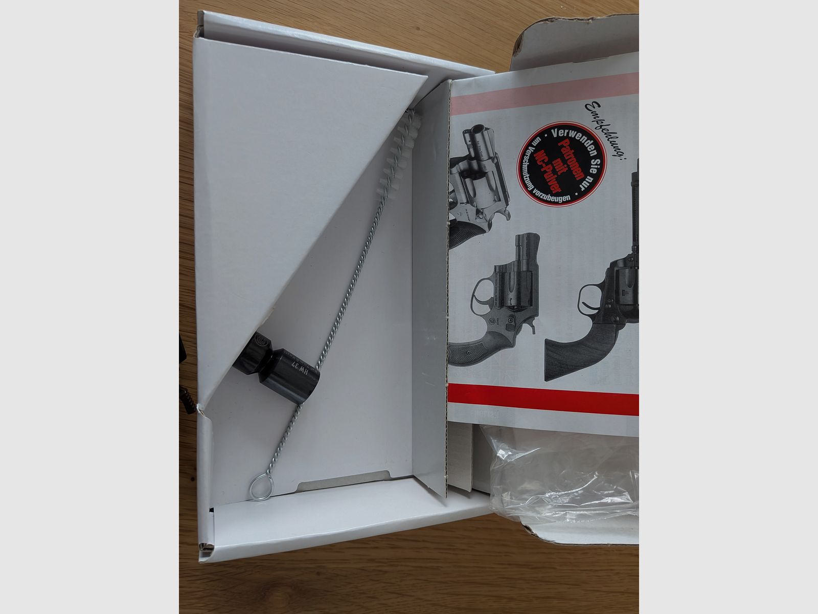 Weihrauch HW 37 9mm Knall ++ Non sparato ++ Hw37 Hogue impugnature