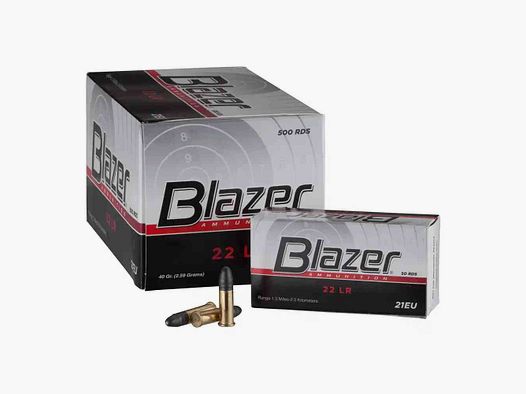 CCI BLAZER .22LR 40GR SOLID 50Stk