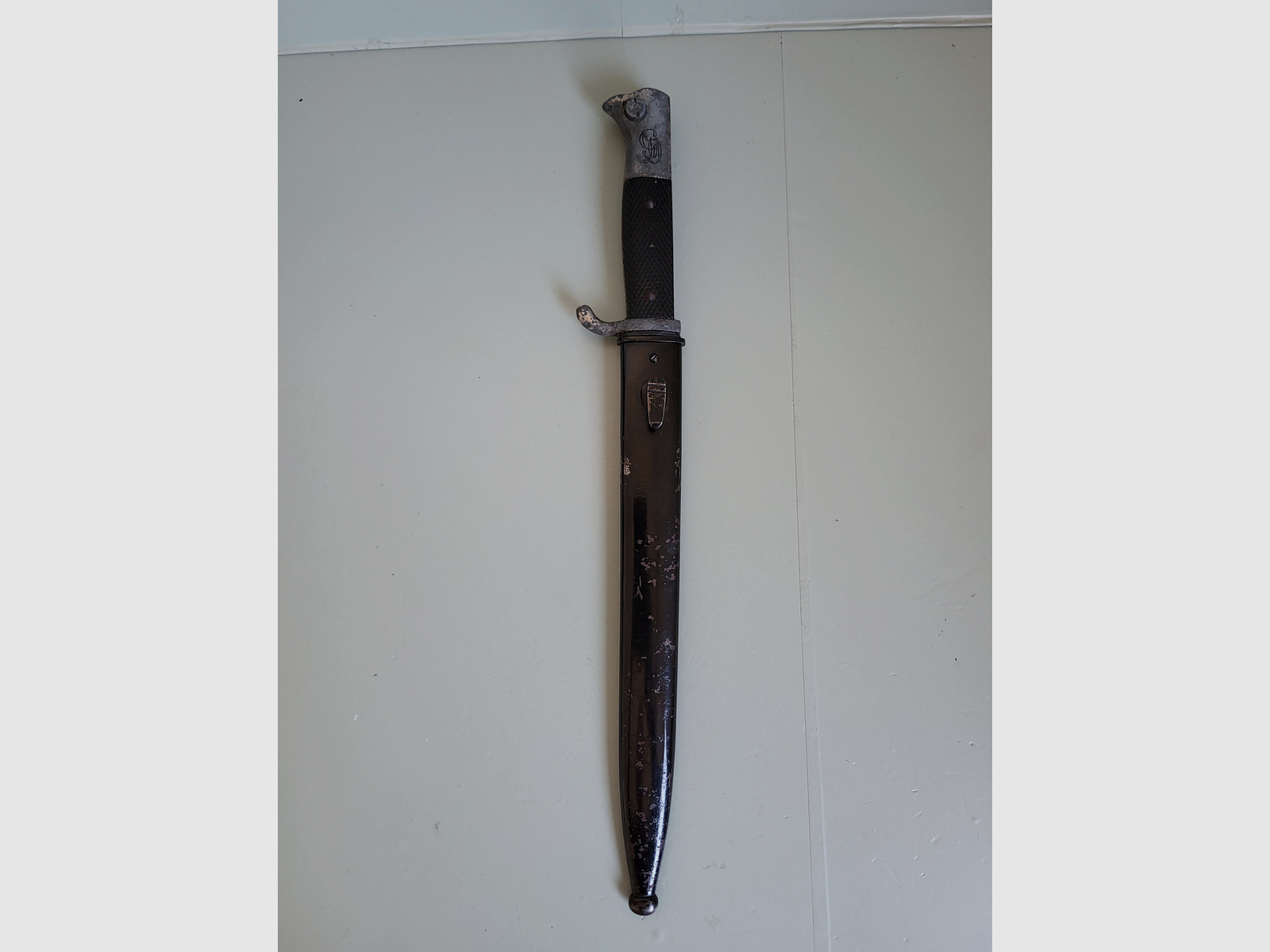  2 WK - WW 2 Puma Bajonett -  Lange Seitengewehr K98 Bajonett - Original 