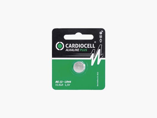 Cardiocell LR44 Plus (V13GA/A76) in 1er-Blister