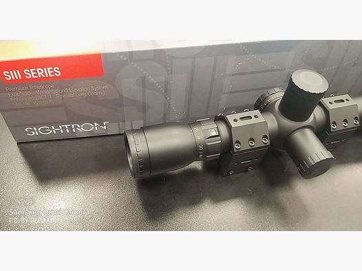 Sightron SIIISS 10-50X60 LRTD Scope
