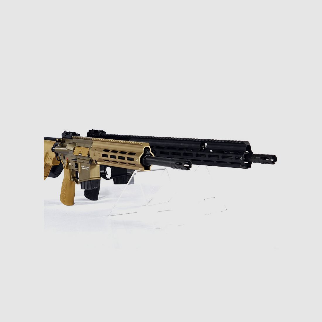 B&T M-LOK osłona rękojeści dla HK MR223 COYOTE TAN, krótka (dla MR223 w 11"/14,5"/16,5")