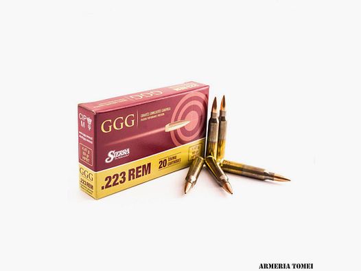 SIERRA – GGG .223 REM 4.47g / 69gr HPBT