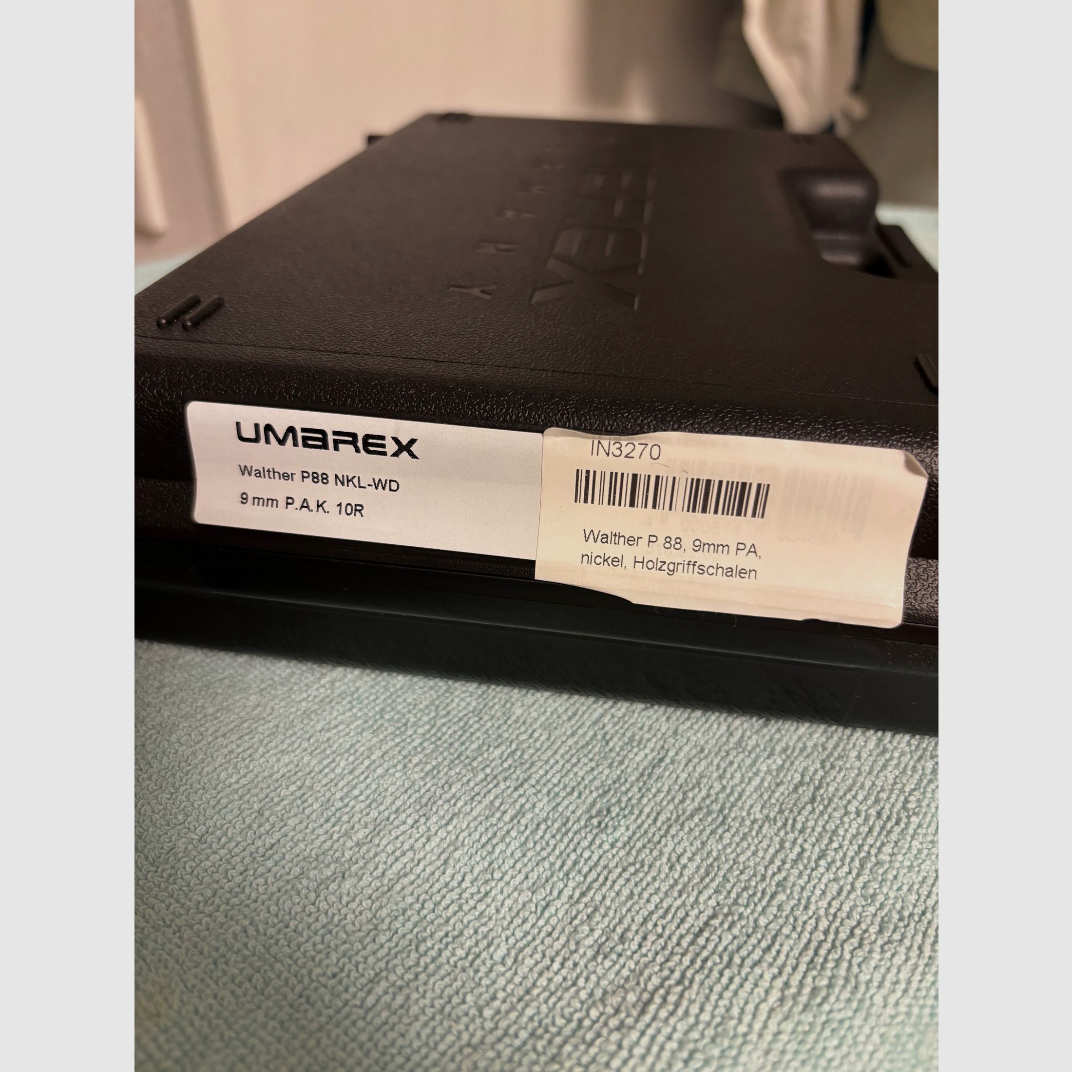 Walther P88 Nickel Wood Grip *New*