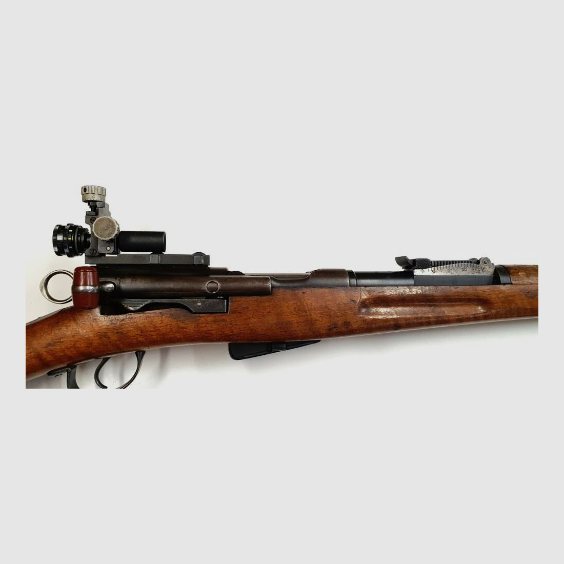 Waffenfabrik Bern Repetierbüchse Waffenfabrik Bern Gewehr IG1911 Kaliber 7,5x55swiss komplett nummerngleich + Diopter
