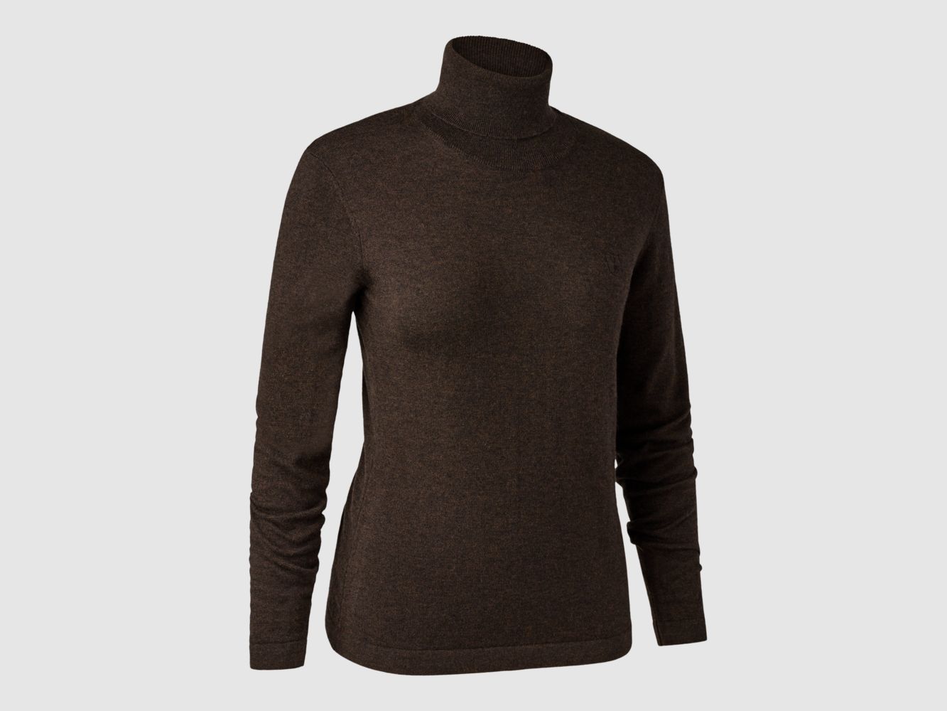 Lady Darlington Rollkragen - Dark Elm – Kleidergröße Damen: 38