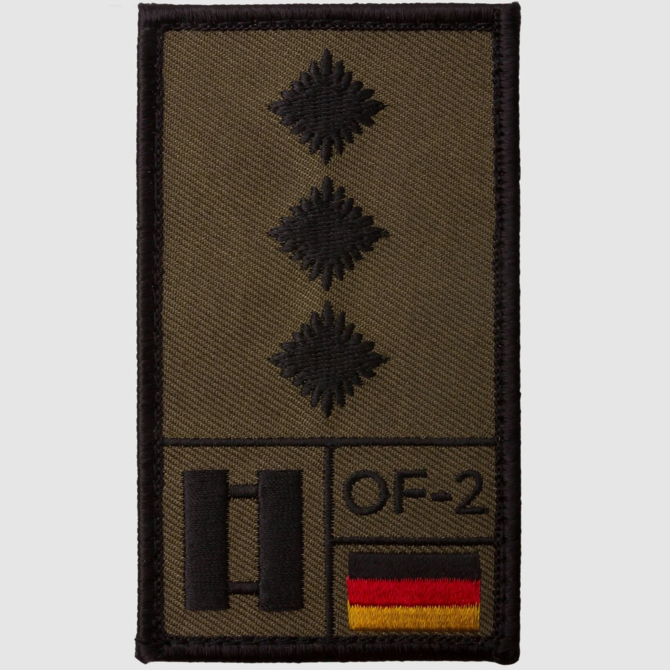 Café Viereck Café Viereck Rank Patch Hauptmann oliv