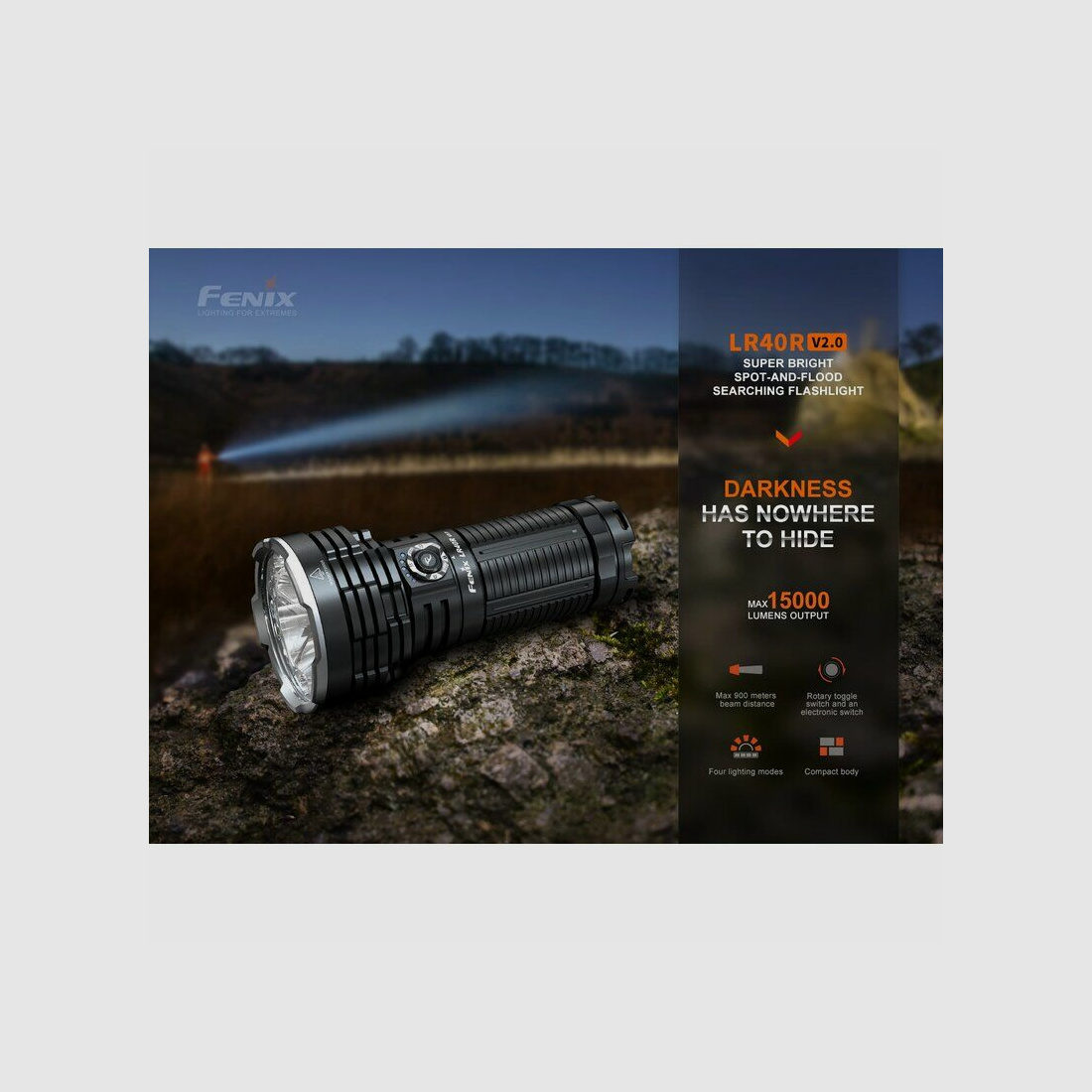 Fenix LR40R V2.0 LED Taschenlampe