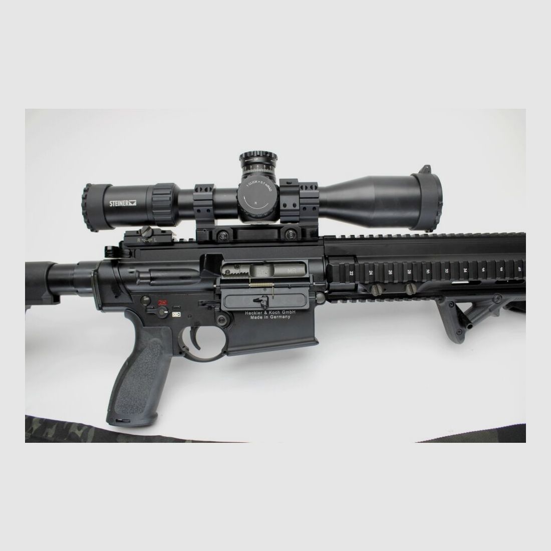 SL Büchse H&K Heckler & Koch MR308 A3-28 Kaliber .308 Win mit SD und Steine Pfandversteigerung 17.7.25