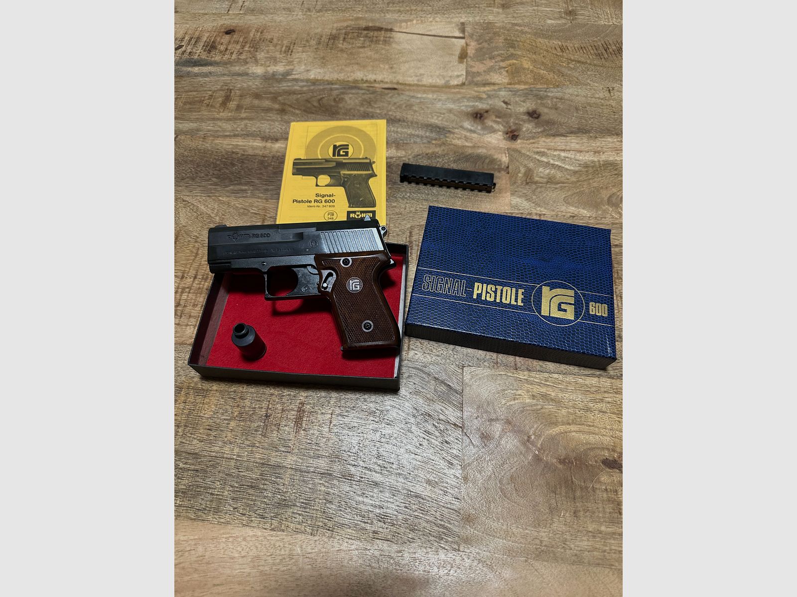 Röhm RG600 cal. 22 lang Knallpatrone Made in West Germany