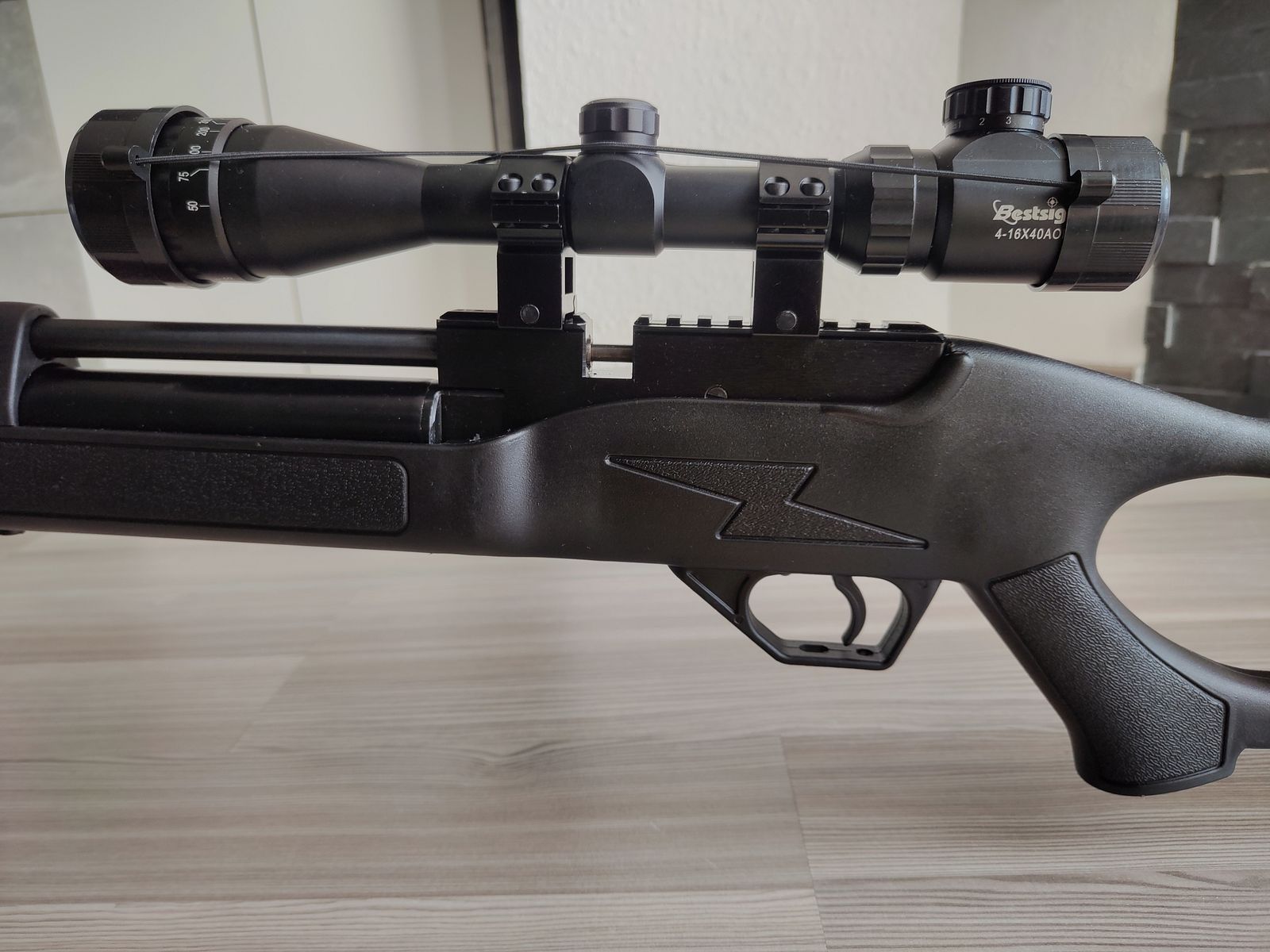 Pressluftgewehr Hatsan Flash Kaliber .25/6,35mm bis 54 Joule!