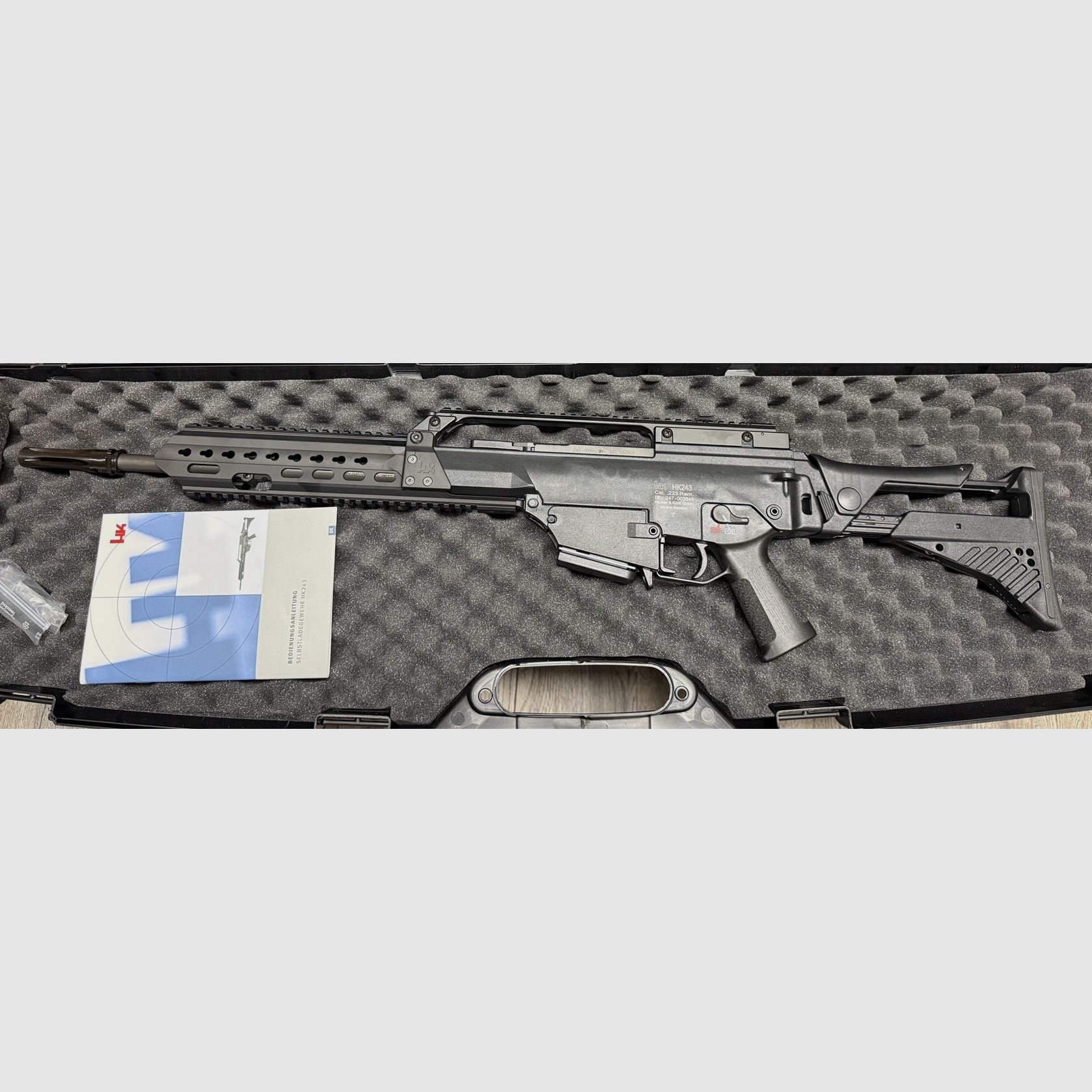 HECKLER & KOCH HK243 S TAR Kaliber .223 Remington in zwart