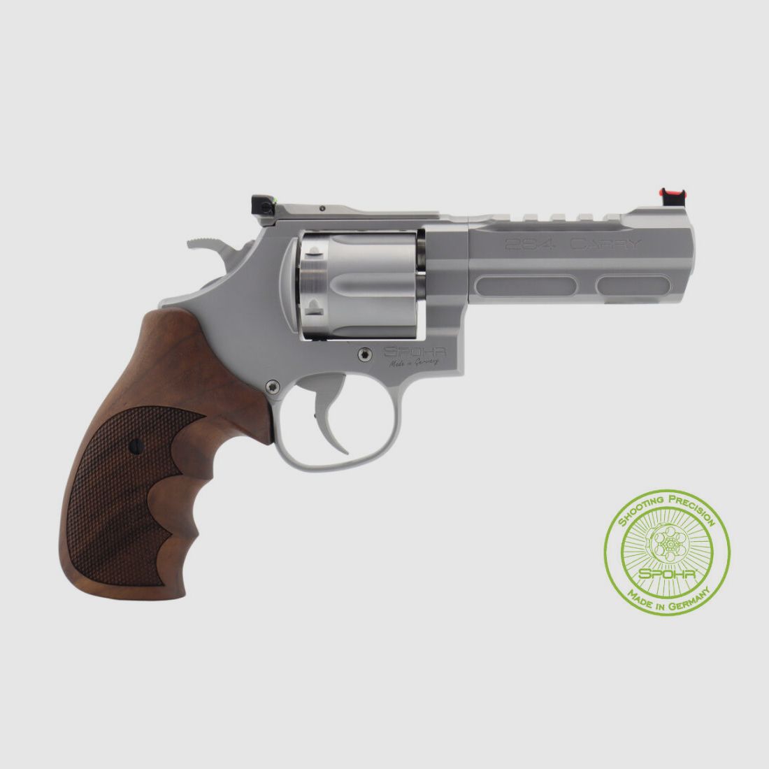 Spohr 284 Carry Stainless 4 Zoll Revolver Made in Germany