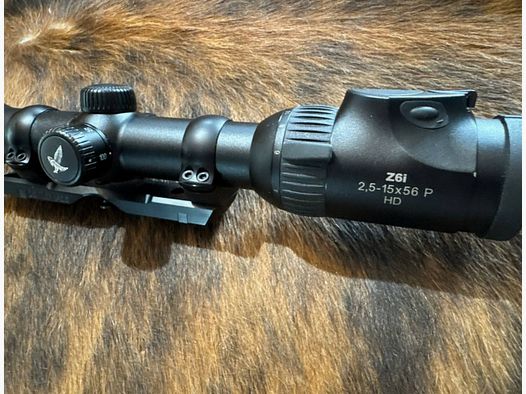 Swarovski Z6i 2.5-15x56P HD Zielfernrohr, Absehen 4a mit Rotpunkt / Leuchtpunkt mit Dendler-Montage oder ohne Dendler-Montage