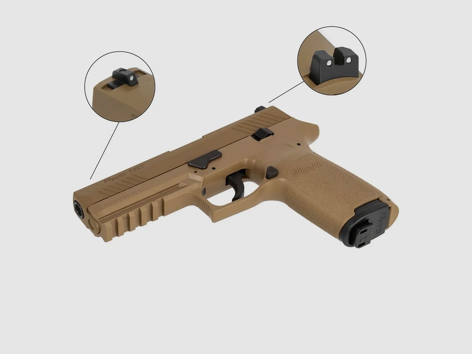 Sig Sauer P320, Co2, 4,5mm Diabolo