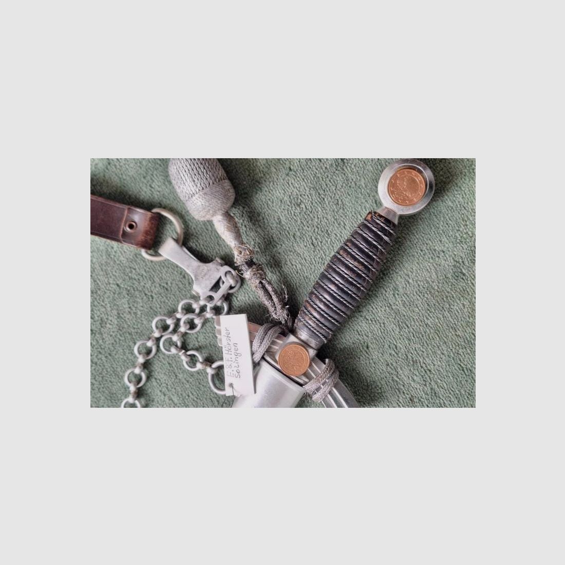 !!! ZUM LETZTEN MAL !!! Borddolch Original (Luftwaffe)