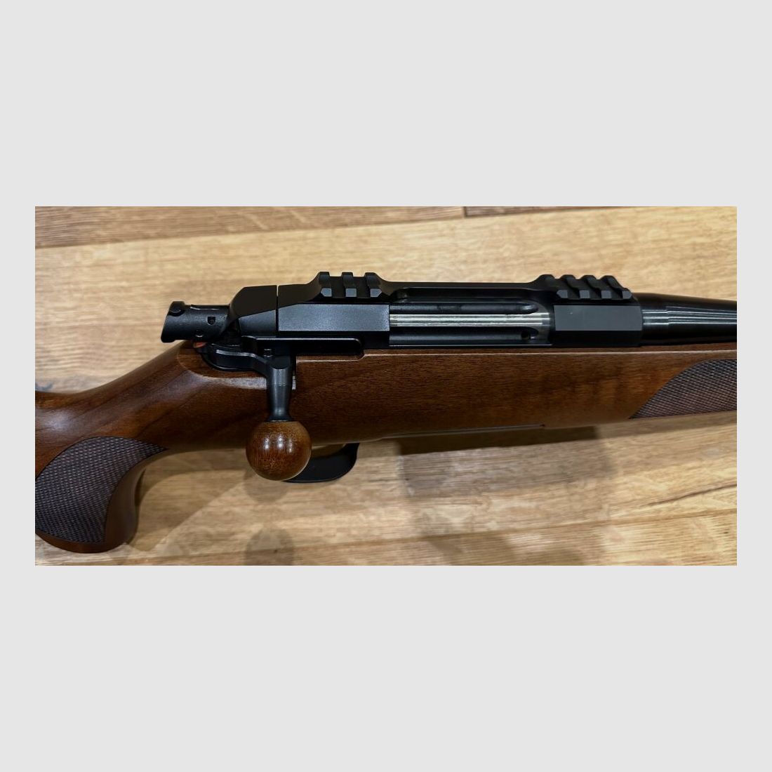 Steel Action Hunting Short HS Holzschaft